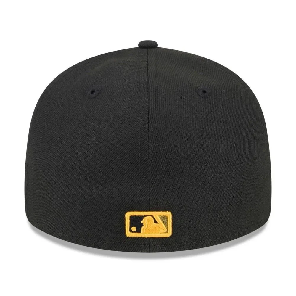 Men New Era 7 1/4 Black Tampa Bay Rays 2024 Armed Forces Day 9FIFTY Snapback Hat